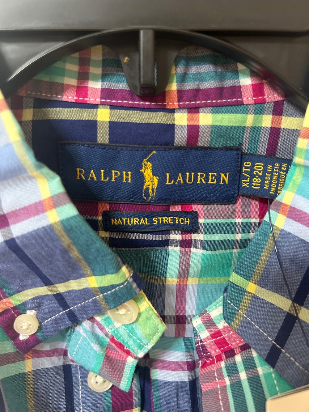 Polo by Ralph Lauren Multicolor Plaid Button-Down Shirt - Picture 4 of 6